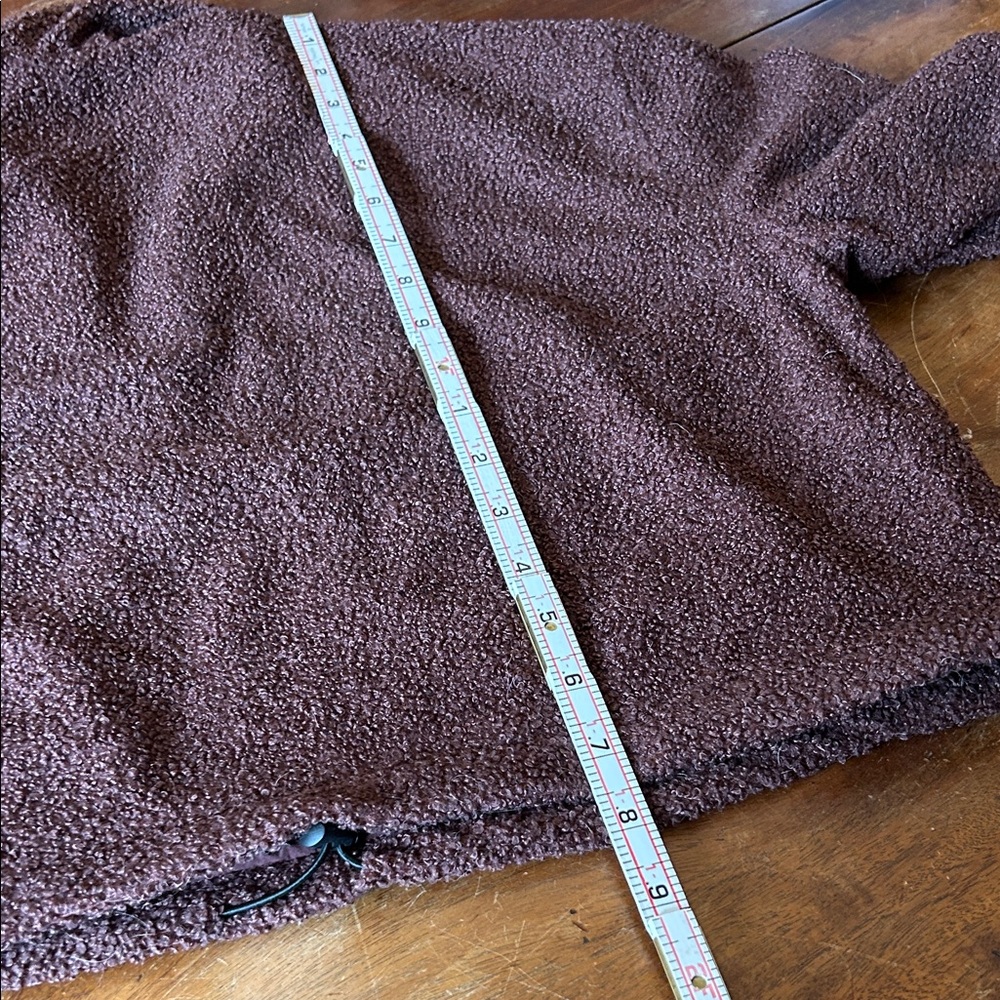 SET Active Brown Fleece Pullover - image 12